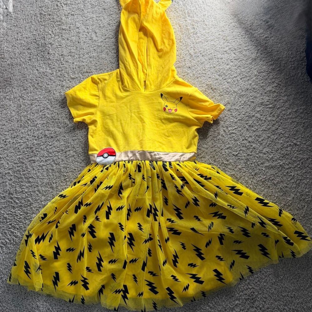 Pokemon Women's Yellow Fancy-dress